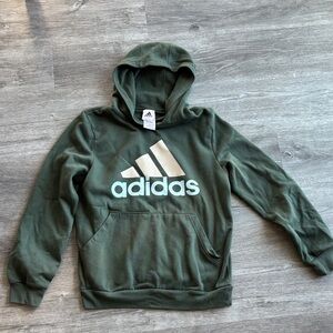 Adidas Forest Green Pullover Hoodie
